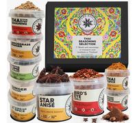 Nature Kitchen Thai Gourmet Spice Seasoning Selection Mix Gift Set 9X Glute