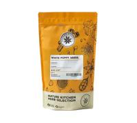 Nature Kitchen White Poppy Seeds, 500g Premium Whole Seeds for Cooking and Baking, Gluten Free, Vegan, Mild Nutty Ingredient for Indian Gravies, Pastes, Desserts and Everyday Recipes