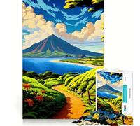 Nature Landscape 1000 Piece Jigsaw Puzzles for Teenagers Jigsaw Reason Skill Toy Shared Fun Tight Cut Wall Art Decor (38x52cm)