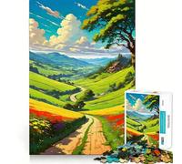 Nature Landscape 1000 Piece Jigsaw Puzzles for Teenagers Jigsaw Reason Skill Toy Shared Fun Tight Cut Wall Art Decor (38x52cm)