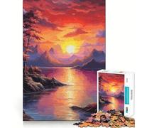 Nature Landscape Art Jigsaw Puzzles for Adults 1000 Piece Reason Skill Toy Anxiety Relief Exact Cut Elegant Gift (50x75cm)