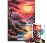 Nature Landscape Art Jigsaw Puzzles for Adults1000 Pieces Focus Brain Toy Relax Time Tight Edge Santa Wish Pick (50x75cm)