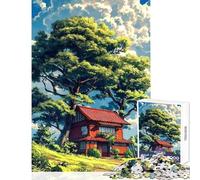 Nature Landscape Jigsaw Puzzles 1000 Piece for Adults Enhance Focus for Better Performance Quiet Soothing Playtime Fun (38x52cm)