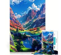 Nature Landscape Jigsaw Puzzles for Adults 1000 Piece Reason Skill Toy Anxiety Relief Exact Cut Elegant Gift (38x52cm)