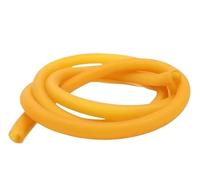 Nature Latex Rubber Hoses - High Resilient Yellow Pull Strap Tube for Fitness Equipment (1/3/5m) - 1pc(1meterx2mmx4mm)