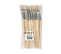Nature Line Brush, size 14 , W: 14 mm, short handle, 12pcs (US IMPORT)