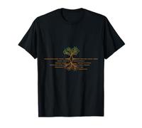 Nature Lover Design Tree Sprout Design Forest Outdoor Tree T-Shirt