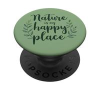 Nature Lover Inspirational Graphic Design PopSockets Adhesive PopGrip