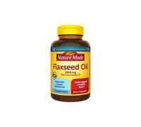 Nature Made Flaxseed Oil 1000 mg Softgels, 100 Count