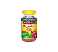Nature Made High Absorption Magnesium Citrate 200mg Gummies, 64 Count to Support Muscle Relaxation, Heart, Nerve, and Bone Health