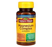 Nature Made, Magnesium Complex with D3 & Zinc, 60 Capsules