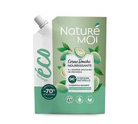 Naturé Moi - Eco-Recharge Nourishing Shower Cream with Organic Sweet Almond from Provence - Moisturises and nourishes normal to dry skin - 500 ml - Made in France