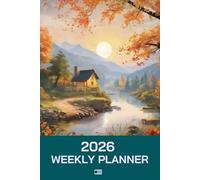 Nature & More - 2026 Calendar - Weekly + Dot Grid: Softcover • 6" x 9" • 120 Pages • Vertical Weekly View • Autumn River Cover