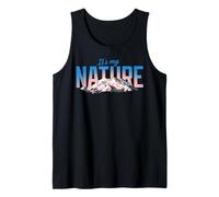Nature Mountains Sunrise Retro Gradient Tank Top