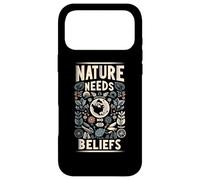 Nature Needs No Beliefs Environmental Reality Check - Case for iPhone 17 Pro Max