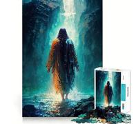 Nature of Jesus 1000 Pieces Jigsaw Puzzles for Adults Clear Logic Toy Relaxing Fun Perfect Cut Elegant Gift (50x75cm)