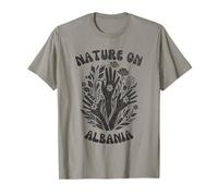 Nature On Albania Floral Art T-Shirt