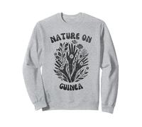 Nature On Guinea Floral Art Sweatshirt