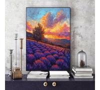 Nature Paint by Numbers for Adults, Painting by Numbers Landscape Pattern Design DIY Color Oil Painting with 3 Paintbrush and Acrylic Paints for Room Decor, Gifts for Women 40x50cm -bby2506J9S85