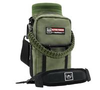 NATURE PIONEOR Water Bottle Holder with Strap 40 oz Insulated Water Bottle Carrier Sling Sleeve for Hiking,Outdoor Camping,Gym