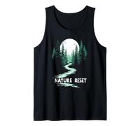 Nature Reset Calm Outdoors Nature Therapy Hiking Hiker Tank Top