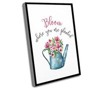 Nature Room Decor For Bedroom,Room Decorations,Womens Office Decor,Bloom Where You Are Planted,Modern Wall Art,New Home Decor,Typography,Quote,Motivational Quotes,12x16 Inch UnFramed Wall Art