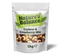 Nature’s Balance Cashew & Cranberry Mix 1kg Fruit & Nut Vegan Trail Mix