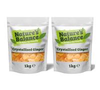 Nature’s Balance Crystallised Ginger 2kg Diced Sweet & Spicy Chunks Pieces