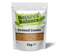 Nature’s Balance Ground Cumin Powder 1kg Jeera Finely Milled Cumin Seeds | Warm, Earthy Flavour - Perfect for Curries, Chili, Tacos, Stews, and Marinades - Fresh in Resealable Bag