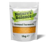 Nature’s Balance Ground Turmeric Powder 1kg Curcuma longa Rich in Curcumin, Natural Source | Haldi | Haldar | Haladi | No Additives or Preservatives