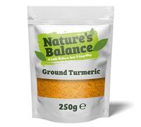 Nature’s Balance Ground Turmeric Powder 250g Curcuma longa Rich in Curcumin, Natural Source| Haldi | Haldar | Haladi | No Additives or Preservatives