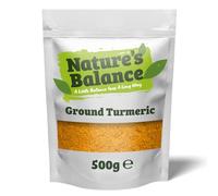 Nature’s Balance Ground Turmeric Powder 500g Curcuma longa Rich in Curcumin, Natural Source | Haldi | Haldar | Haladi | No Additives or Preservatives