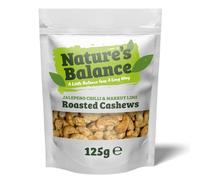 Nature’s Balance Roasted Cashew Nuts 125g Jalepeno Chilli & Makrut Lime Flavour | Gourmet Whole Cashews with a Zesty Bold Spicy Flavour | Crunchy & Fresh in Resealable Bag