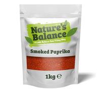 Nature’s Balance Smoked Paprika Powder 1kg Wood-Smoked Red Pepper Spice | Rich, Smoky Flavour | Perfect for Paella, BBQ, Goulash, and Meat Rubs - Fresh in Resealable Bag