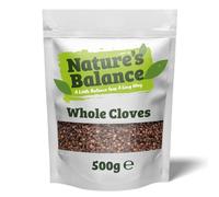 Nature’s Balance Whole Cloves 500g | Dried Clove Buds | Syzygium aromaticum | Sweet, warm & aromatic spice ideal for curries, baking, mulled wine and rice dishes
