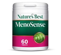 Nature’s Best Menosense -Women's Health Supplement with Hops, SOYA Isoflavones & Sage - Cognitive Function & Botanical Blend - 60 Vegan Tablets (2 Month Supply)