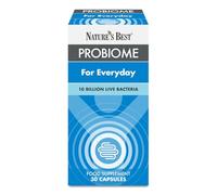 Nature’s Best ProBiome Everyday - 10 Billion Live Bacteria - Delayed Release Capsules - 30 Capsules (1 Month Supply)
