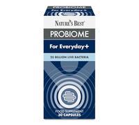 Nature’s Best ProBiome Everyday+ - 25 Billion Live Bacteria - Delayed Release Capsules - 30 Capsules (1 Month Supply)