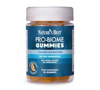 Nature’s Best ProBiome Gummies - One Billion Live Bacteria - Orange Flavour - 30 Gummies (30 Day Supply)
