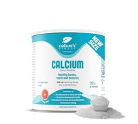 Nature’s Finest by Nutrisslim Calcium Citrate Powder - 150 g, 30 Servings - High Strength Calcium Supplement for Bones, Teeth & Muscles - Vegan Supplement with Orange Flavour