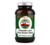Nature’s Gold Klamath Lake Blue Green Algae 200 Tablets 500mg | 100% Pure AFA | Wild-Harvested | Vegan | No Fillers