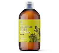 Nature’s Greatest Secret Colloidal Silver Pet Care 10 ppm - Crystal Clear, Small Particle Size, Neutral pH - 500 ml PET Bottle