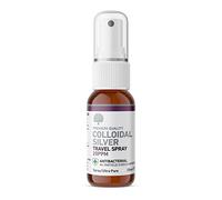 Nature’s Greatest Secret Colloidal Silver Spray 20ppm 20ml | Travel Size | Crystal-Clear Ionic | pH 9.0 | Amber Glass | Natural & Vegan