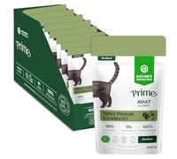 Nature’s Protection Prime Wet Cat Food Pouches, Turkey & Pheasant 8x 300g | Urinary Health Support, with Cranberries, Hypoallergenic, Chunks in Gravy, Everyday Feeding, Sterilised Cats