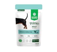 Nature’s Protection Prime Wet Dog Food Pouches, Chicken & White Fish 500g | Weight Control & Muscle Function Support, Hypoallergenic, Chunks in Gravy, Everyday Feeding, Adult Dogs of All Breeds