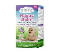 Nature’s Response Nappy Balm 30g - 100% Natural Antifungal Care for Sore Baby Bottoms - Propolis Formula to Combat Candida - Mess-Free, Travel-Friendly Twist Stick - Gentle & Soothing