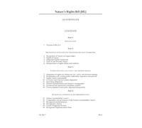 Nature’s Rights Bill (House of Lords) HLB 7