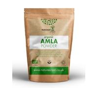 Nature’s Root Organic Amla Powder (Indian Gooseberry) 500g - Certified Organic Superfruit | Naturally Rich in Vitamin C | For Smoothies, Skin & Hair Care
