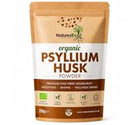 Nature’s Root Organic Psyllium Husk Powder 250g - Premium Fine Fibre Powder for Smoothies, Baking & Everyday Wellness Routines - Vegan Friendly Botanical Ingredient - Resealable Pouch
