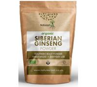 Nature’s Root Organic Siberian Ginseng Powder 125g | Eleuthero Root Powder | Pure Botanical Powder for Daily Use
